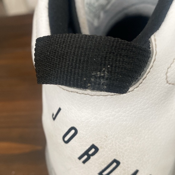 Nike Air Jordan Lift Off Men’s Basketball Shoes Size 9.5 White Black Wolf Grey - Picture 12 of 14